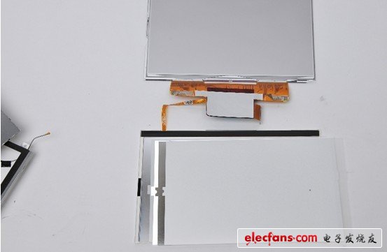 包括面板，柔光鏡，準直儀，厚擴散器的顯示