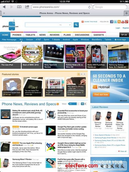 三星Note 10.1對(duì)決iPad 3 綜合實(shí)力蘋(píng)果占優(yōu)