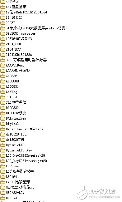 Proteus實例集錦(包括電路圖,仿真程序,各種各樣的電路)