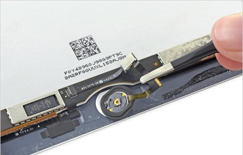 iPad Air2拆機(jī)圖文詳解，2GB內(nèi)存和NFC模組