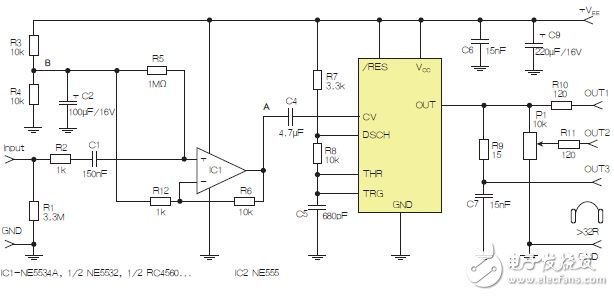 基于555定時(shí)器的D類(lèi)耳機(jī)驅(qū)動(dòng)器電路設(shè)計(jì)