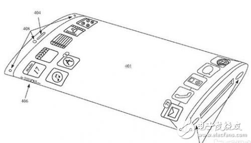 蘋果曲面屏專利曝光，擁有強(qiáng)大的虛擬按鍵功能