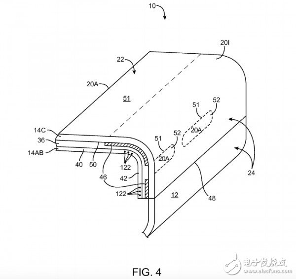 蘋果曲面屏專利曝光，擁有強(qiáng)大的虛擬按鍵功能