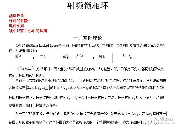 pll基礎(chǔ)知識