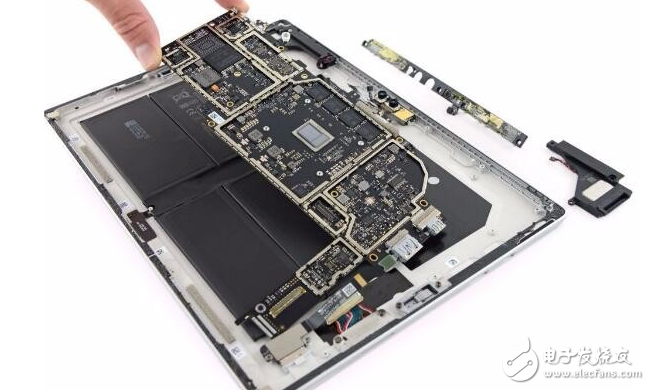 2017款Surface Pro拆解圖賞：維修難度大 僅得1分！