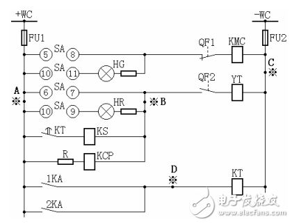 二次回路電路原理圖及講解（一）——電路天天讀