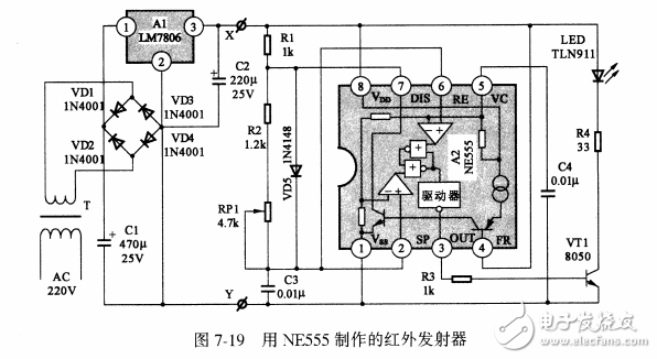 基于NE555紅外保安報警器應(yīng)用