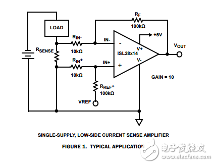 單、雙、四通用微功耗，軌到軌輸入運(yùn)算放大器ISL28114