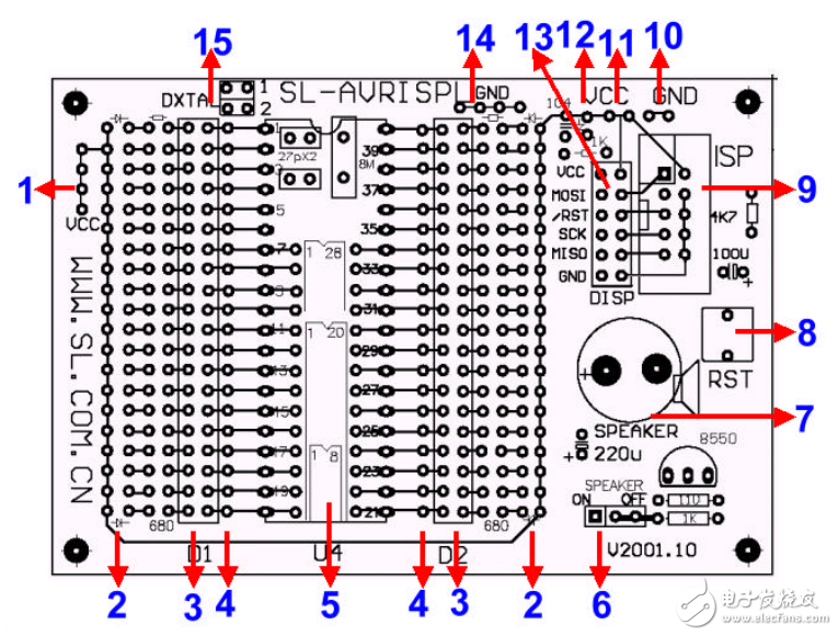 SL-AVRISPL和并口下載線的使用說(shuō)明
