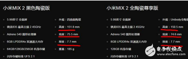 小米mix2尊享版和普通版有什么區(qū)別？入手前須知