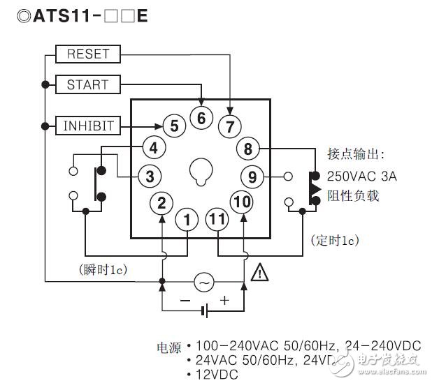 ATS系列計(jì)時(shí)器的參數(shù)說(shuō)明