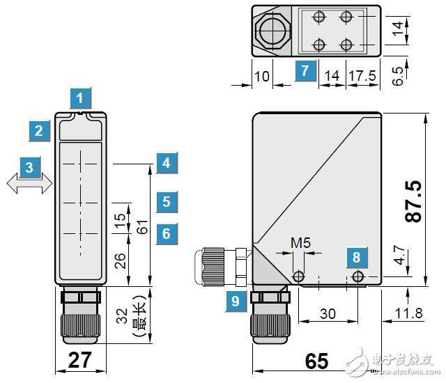 基于W24-2光電傳感器的功能及結構