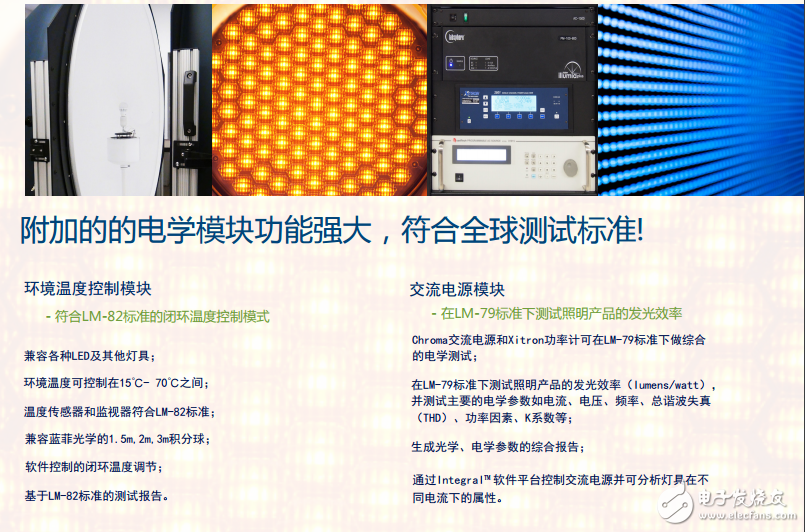 基于HTML5的光譜測(cè)試軟件的光源光學(xué)、電學(xué)和熱學(xué)測(cè)試積分球系統(tǒng)的介紹