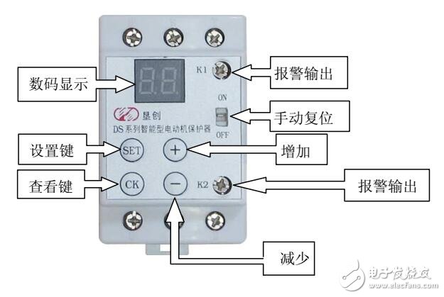 基于DS系列電動機保護(hù)器的功能及結(jié)構(gòu)