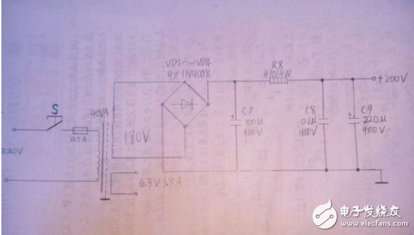 推挽電路圖全集（6n5、6N16B、6N11+6N5、6T1+6N15等推挽電路）