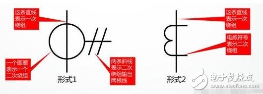 電流互感器符號(hào)含義