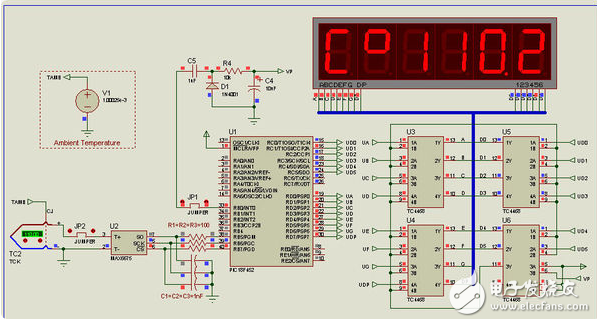 單片機(jī)和K型熱電偶的溫度測(cè)量?jī)x