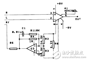 AD620和AD204在生理參數(shù)測量放大器的應(yīng)用