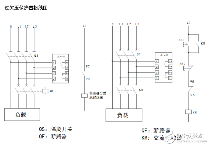 過欠壓保護(hù)器的原理是什么_如何接線