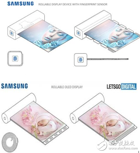 全面屏、折疊屏勢必將成為今年手機領(lǐng)域的新爆點，據(jù)報道，三星最近申請的新專利曝光，相比全面屏、折疊屏，三星將推的帶指紋的可卷曲屏幕更將碾壓其他看點成為爆款。