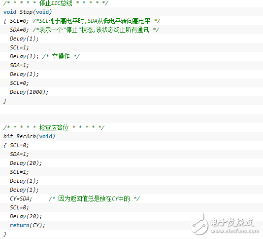 單片機(jī)之IIC--AT24C256的讀寫程序